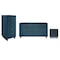 Manhattan Comfort Granville Midnight Blue 5-Drawer Tall Dresser, 6-Drawer Double Dresser, and 2-Drawer Nightstand GRAN074 - alternate 7